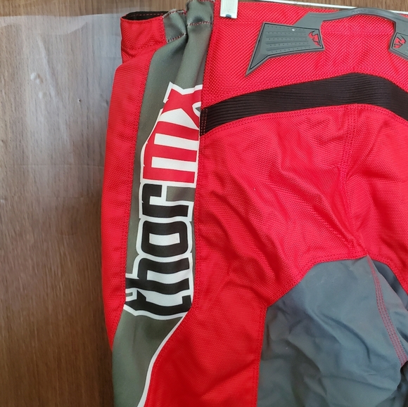 Thor Mx NWT Black and Red Pant Phase 7 Motorcross Pants - Picture 4 of 8